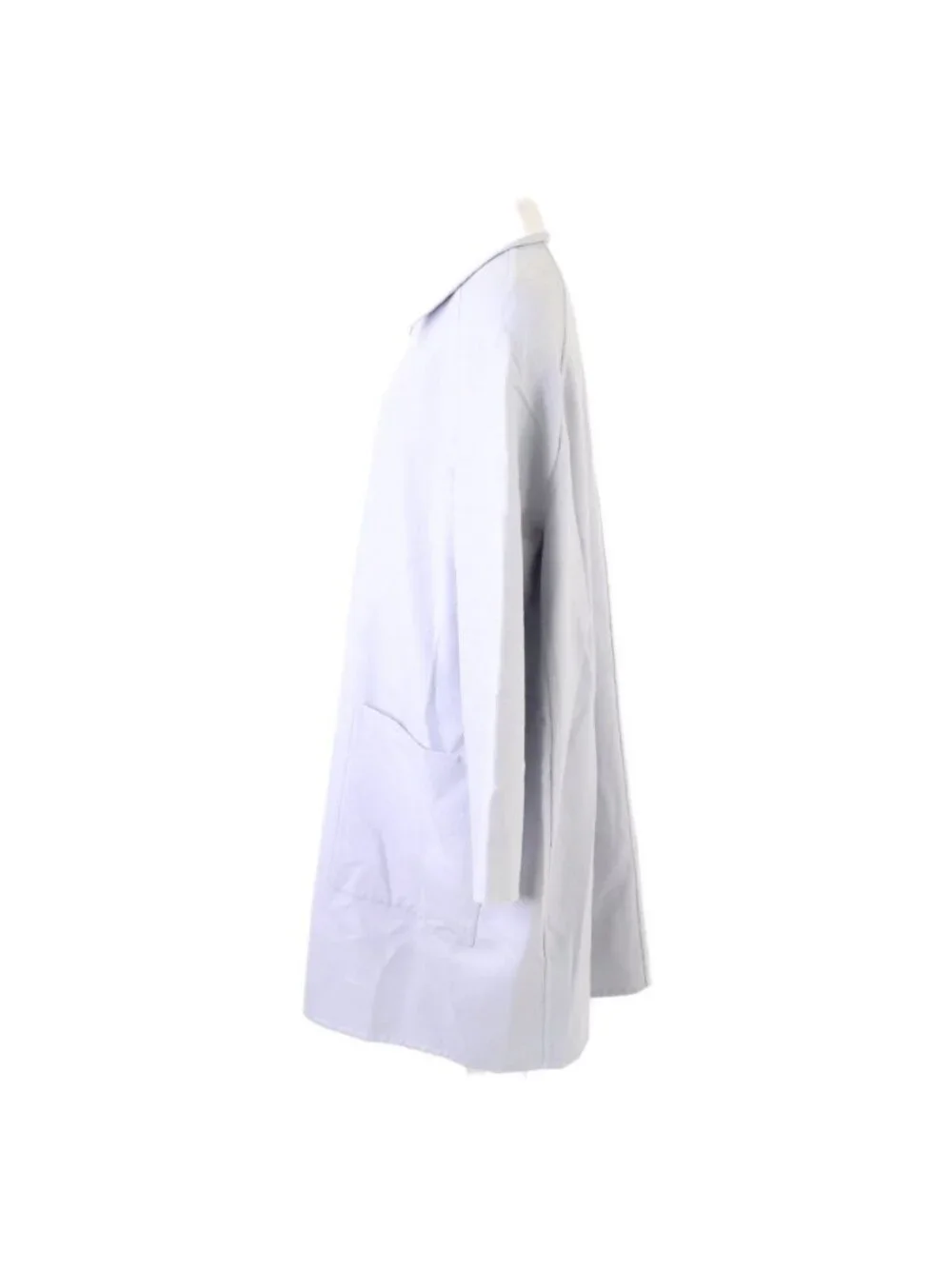 Hermes Double Face Cashmere Zip Coat 36